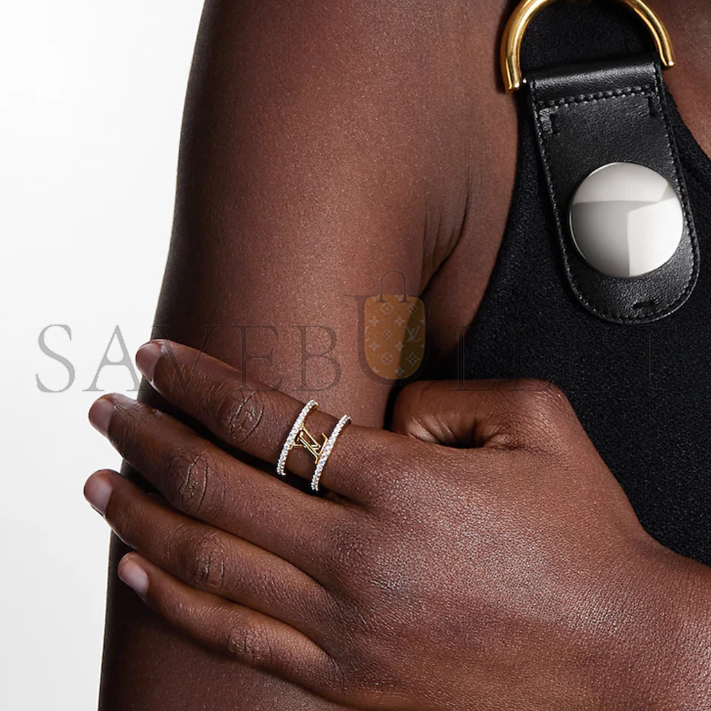 LOUIS VUITTON LV ICONIC RING M1463S LOUIS VUITTON LV ICONIC RING M1463S